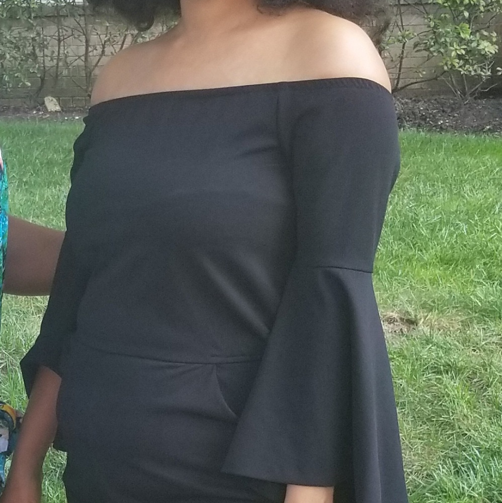 Off shoulder jumpsuit